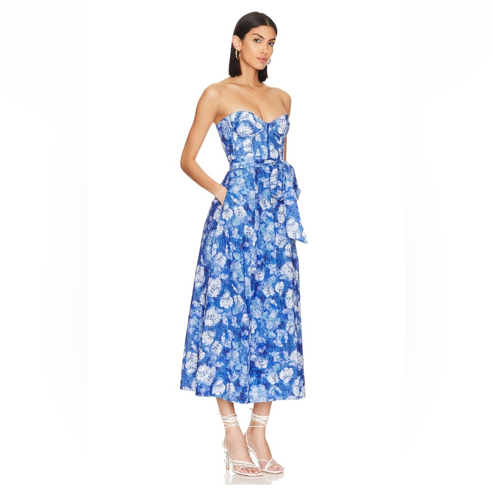 NWT BARDOT Vibrant Floral Midi Dress size 4